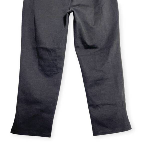 NEW Eileen Fisher Slim Crop Pant SIZE Petite PS Black Organic Pullon NWT - Picture 8 of 9